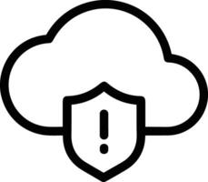 Cloud icon symbol vector image. Illustration of the hosting storage design image