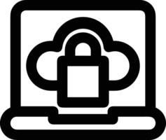 Cloud icon symbol vector image. Illustration of the hosting storage design image