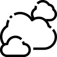 Cloud icon symbol vector image. Illustration of the hosting storage design image