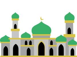 Mosque Ramadan Frame Background Illustration vector