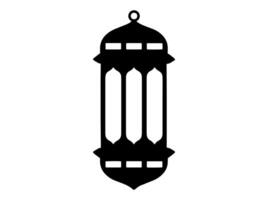 Lantern Black and white Illustration vector