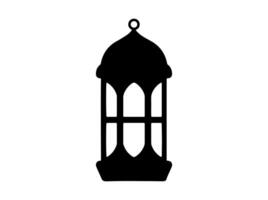 Lantern Black and white Illustration vector