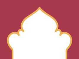 Eid Al Adha Frame Background vector