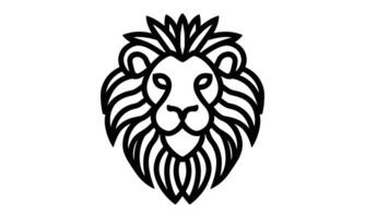 lion vector icon graphic logo design