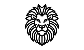 lion vector icon graphic logo design