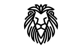 lion vector icon graphic logo design