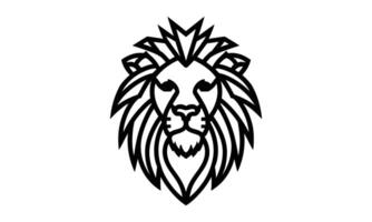 lion vector icon graphic logo design