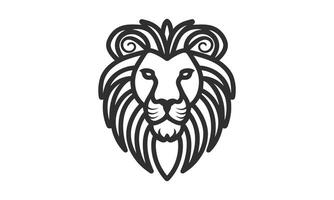 lion vector icon graphic logo design