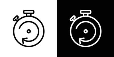 Fasting time icon vector