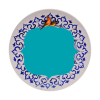 Islamic frame border traditional persian decorative element png