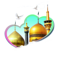 imam reza piedosos santuário e bibi masooma qom santuário png