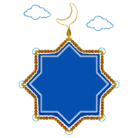 islamic ram gräns traditionell persisk dekorativ element png