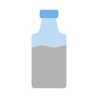 Milk Bottle Vector Flat Icon