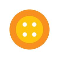 Button Vector Flat Icon