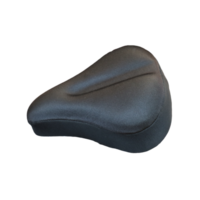 black bicycle saddle png