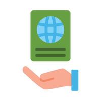 Passport Vector Flat Icon