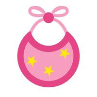 Baby Bib Vector Flat Icon