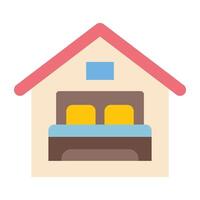 Accommodation Vector Flat Icon