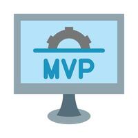 Minimum Viable Product Vector Flat Icon