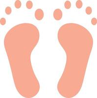 Footsteps Vector Flat Icon