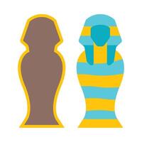 Sarcophagus Vector Flat Icon