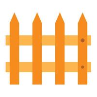 Fence Vector Flat Icon