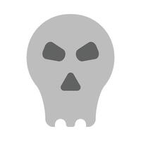 Skull Vector Flat Icon