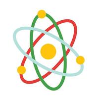 Atom Vector Flat Icon