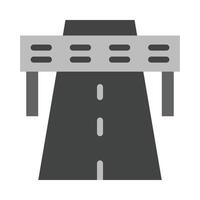 Highway Vector Flat Icon