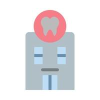 Dental Clinic Vector Flat Icon