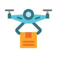 Drone  Vector Flat Icon Design