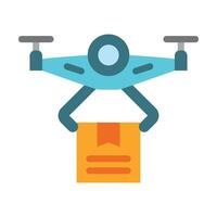 Drone  Vector Flat Icon Design