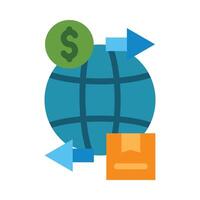 Purchasing  Vector Flat Icon Design