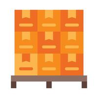 Pallet  Vector Flat Icon Design