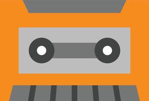 Cassette Tape Vector Flat Icon Design Vector Flat Icon Design