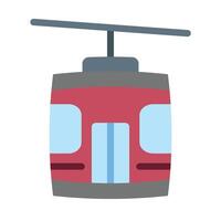 Gondola Vector Flat Icon Design Vector Flat Icon Design