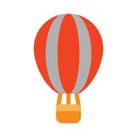 Hot Air Ballon Vector Flat Icon Design Vector Flat Icon Design