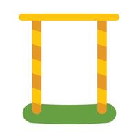 Swing Vector Flat Icon Design Vector Flat Icon Design