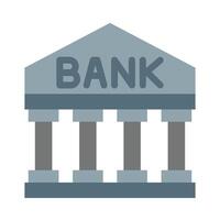 Bank Vector Flat Icon Design Vector Flat Icon Design