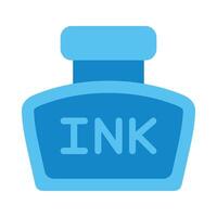 Ink Vector Flat Icon Design Vector Flat Icon Design