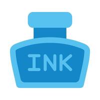 Ink Vector Flat Icon Design Vector Flat Icon Design