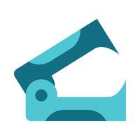 Stapler Remover Vector Flat Icon Design Vector Flat Icon Design