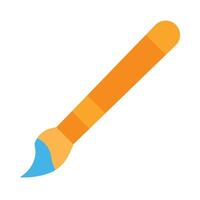 Paint Brush Vector Flat Icon Design Vector Flat Icon Design