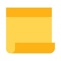 Sticky Note Vector Flat Icon Design Vector Flat Icon Design