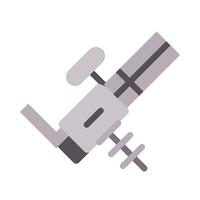 Machine Gun Glyph Vector Flat Icon Design