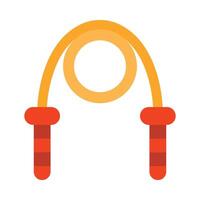 Skipping Rope Vector Flat Icon Design Vector Flat Icon Design
