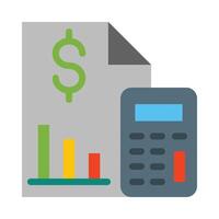 Accounting Vector Flat Icon Design Vector Flat Vector Flat Icon Design