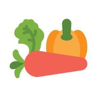 Vegetables Vector Flat Icon Design Vector Flat Icon Design