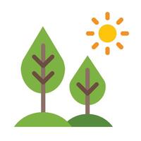 Nature Vector Flat Icon Design Vector Flat Icon Design