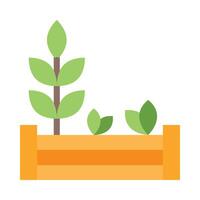 Garden Vector Flat Icon Design Vector Flat Icon Design